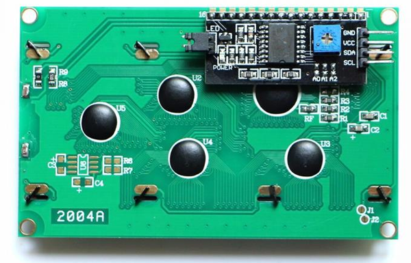LCD-дисплей 2004 з I2C-адаптером