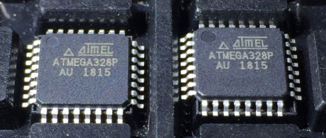 Мікроконтролер ATmega328P-AU в корпусі TQFP