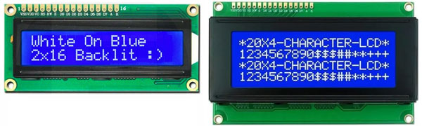 Символьні LCD-дисплеї