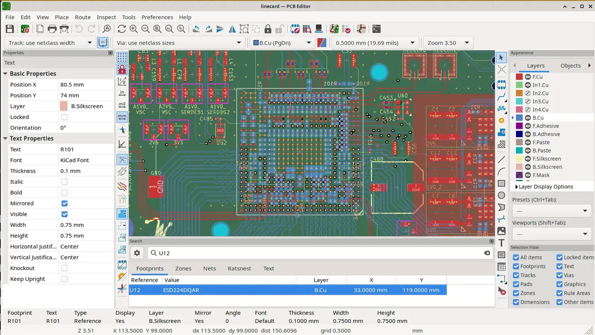 Середовище проектування KiCad
